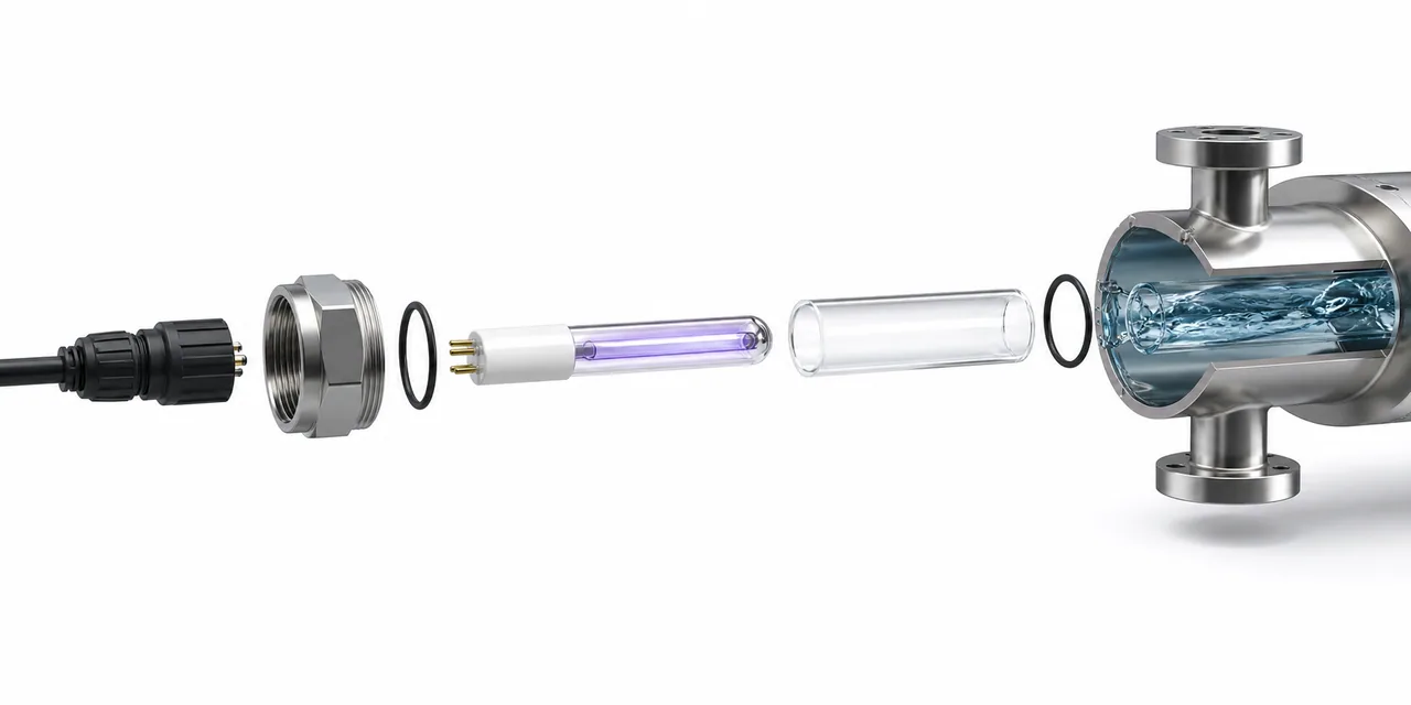 ATG UV Lamps / Systems working principle and structure illustration