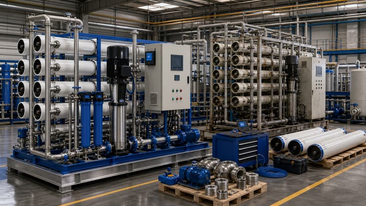 Asset Life Extension Programs: digital retrofit paths for aging RO systems water treatment solution illustration