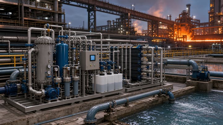 Steel & metallurgy: high-temperature circulating water protection water treatment solution illustration